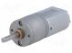 Motor  DC  with gearbox  6VDC  2.9A  Shaft  D spring  37rpm