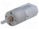 Motor  DC  with gearbox  6VDC  2.9A  Shaft  D spring  30rpm