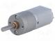 Motor  DC  with gearbox  6VDC  2.9A  Shaft  D spring  230rpm