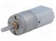 Motor  DC  with gearbox  6VDC  2.9A  Shaft  D spring  46rpm