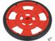 Wheel  red  Shaft  two sides flattened  Pcs  1  screw  Ø  69mm