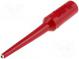 Probe tip  3A  red  Tip diameter  1.02mm  Socket size  4mm  70VDC