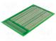Board  universal  eurocard, single sided, prototyping  W 100mm