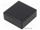 Enclosure  multipurpose  X  71mm  Y  71mm  Z  27mm  ABS  black