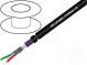 Wire  for direct burial,PROFIBUS  1x2x22AWG  solid  Cu  black