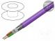 Wire  PROFIBUS SK  1x2x22AWG  solid  Cu  PVC  violet  CPR  Eca  none