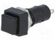 Switch  push-button  Pos  2  SPST-NO  3A/125VAC  OFF-(ON)  Ø12mm