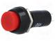 Switch  push-button  Pos  2  SPST-NO  1A/250VAC  OFF-ON  Ø12mm
