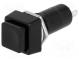 Switch  push-button  Pos  2  SPST-NO  1A/250VAC  OFF-(ON)  Ø12mm