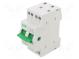 Mains-generator switch  Poles  2  230/400VAC  63A  IP20