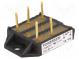Three-phase bridge rectifier  Urmax 1400V  If 68A  Ifsm 300A