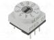 Encoding switch  Pos  10  THT  Rcont max  80mΩ  Rinsul min  100MΩ