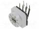 Encoding switch  Pos  10  THT  Rcont max  80mΩ  Rinsul min  100MΩ