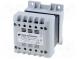 Transformer  mains  100VA  230VAC  24V  Leads  terminal block  DIN
