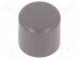Button  grey  Mat  polyamide  PVA series