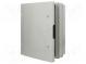 Enclosure  wall mounting  X 310mm  Y 410mm  Z 170mm  ABS  grey