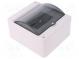 Enclosure  for modular components  IP30  Mounting  wall mount