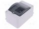Enclosure  for modular components  IP30  Mounting  wall mount