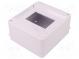 Enclosure  for modular components  IP30  Mounting  wall mount