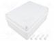 Enclosure  multipurpose  X  140mm  Y  190mm  Z  70mm  white  IP65