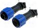 Connector  circular  plug  male  PIN  5  Buccaneer 900  for cable