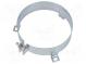 Mounting clamp  horizontal  for large capacitors fastening