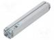 Compact cylinder  Piston diam  50mm  Piston stroke  5mm  1÷10bar