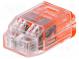 Installation quick splice  QLX  spring clamp  1.5÷2.5mm2  600V