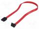 Cable  SATA  SATA L-Type plug,SATA L-Type angled plug  0.35m
