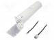 Antenna  white  N,SMA  50W  50Ω  f  600÷2700MHz  3m  30dBi  -45÷80°C