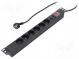 Plug socket strip  protective  Sockets  6  250VAC  16A