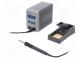Soldering station  digital,with push-buttons  90W  80÷480°C