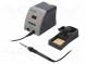 Soldering station  digital,with push-buttons  90W  80÷480°C