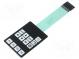 Keypad  membrane  Number of keys 13  W 54mm  Pitch 2.54mm  L 72mm