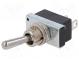 Switch  toggle  Positions 2  SPST  OFF-ON  6A/250VAC  Toggle  round