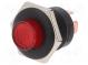 Switch  push-button  Pos  2  SPST  10A/14VDC  OFF-ON  IP40  red