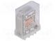Relay  electromagnetic  DPDT  Ucoil 24VAC  5A/250VAC  5A/24VDC