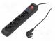 Plug socket strip  protective  Sockets  5  250VAC  10A