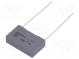 Capacitor  polyester  100nF  200VAC  400VDC  Pitch  15mm  ±10%
