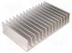 Heatsink  extruded  grilled  L 100mm  W 165mm  H 35mm  aluminium