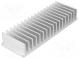 Heatsink  extruded  grilled  L 50mm  W 150mm  H 25mm  aluminium