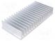 Heatsink  extruded  grilled  L 70mm  W 150mm  H 25mm  aluminium