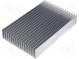 Heatsink  extruded  grilled  L 300mm  W 190.5mm  H 50mm  aluminium