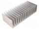 Heatsink  extruded  grilled  L 80mm  W 190.5mm  H 50mm  aluminium