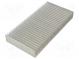 Heatsink  moulded  grilled  natural  L 100mm  W 200mm  H 25mm