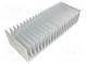 Heatsink  extruded  grilled  L 100mm  W 262mm  H 60mm  aluminium