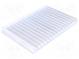 Heatsink  extruded  grilled  L 100mm  W 150mm  H 15mm  2.1K/W