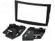 Radio mounting frame  2 DIN  Subaru  black