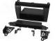 Radio mounting frame  1 DIN  Mazda  black