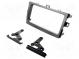 Radio mounting frame  2 DIN  Toyota  silver